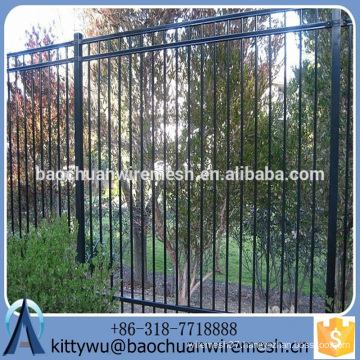 Hot sale and Popular Steel Fence/ Beautiful and Practical Wrought Iron Fence gate